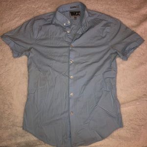 Men’s Express Button Down Fitted Sz Small